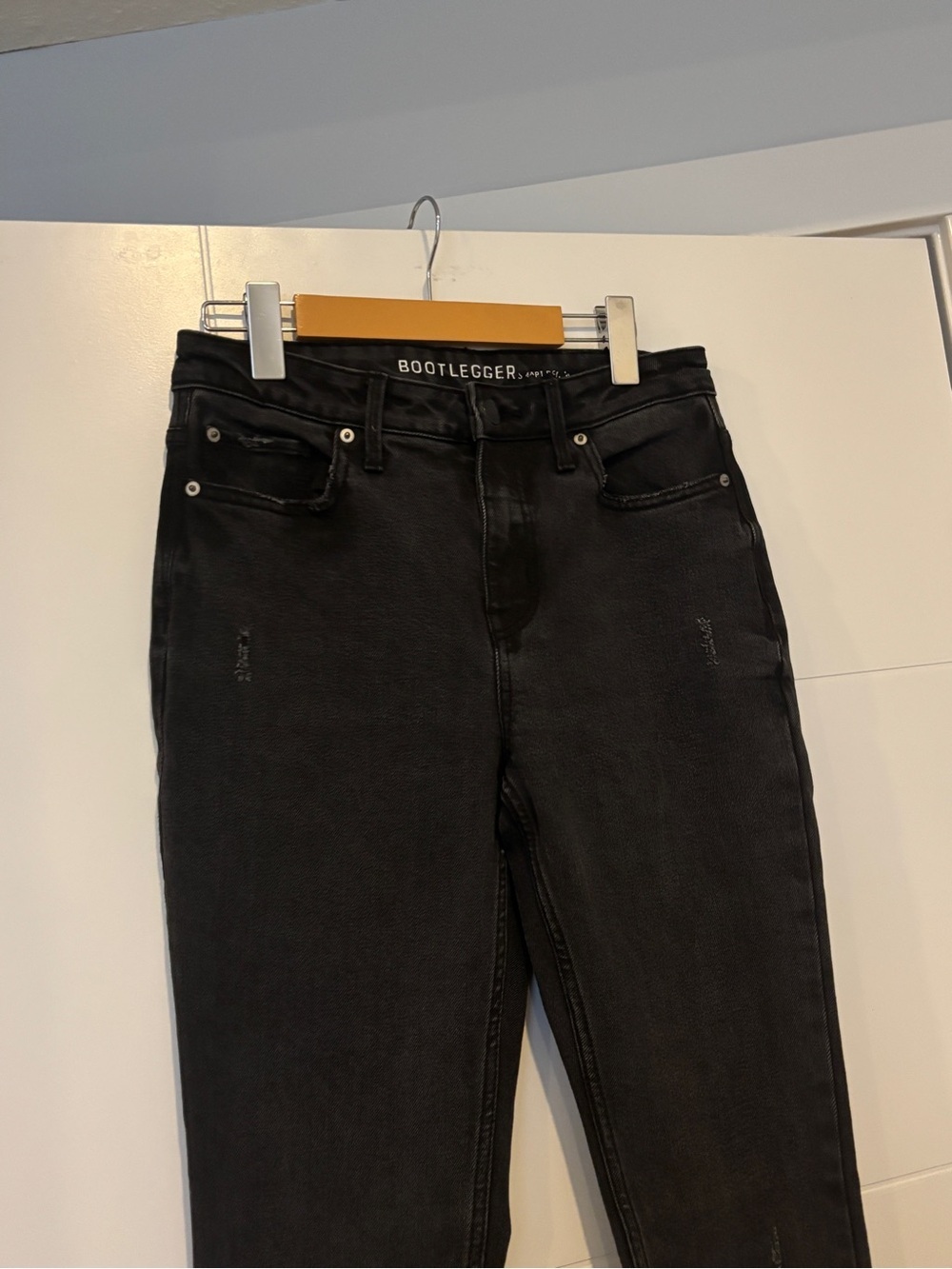 Bootlegger Women's Black Mom Jeans - Picture 2 of 7